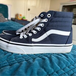 Vans Sk8-Hi Navy Blue High-Top Sneakers